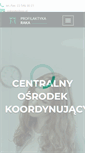 Mobile Screenshot of profilaktykaraka.coi.waw.pl